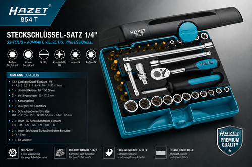 Hazet 854 set chiavi - di,